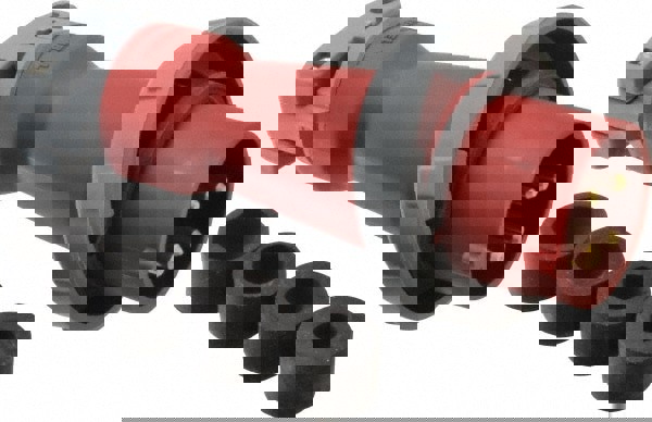 Pin & Sleeve Plugs & Connectors; Connector Type: Plug; Pin Configuration: 4; Pin Configuration: 4; Number Of Poles: 3; Number of Poles: 3; Amperage: 20 A; Amperage: 20 A; Voltage: 480 V ac; Voltage: 480 V ac; Housing Material: Nylon; Plug Diameter: 3.1900